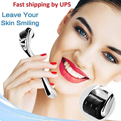 Pro-Nu Jade Roller Face Massager with Natural Jade Stone for Face Eye Massage