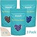 Hard Wax Beans, Joyeah 10.5 Oz Hair Removal Hard Wax Beads, Painless Waxing For Facial Arm Legs with 10 Wax Spatulas, 3 Colors