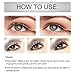 Eyelash Growth Serum, Aliver Natural Extract Lash and Brow Enhancer Essence for Rapid Grow Long Thick Full Eyelashes and Eyebrows (Gold)