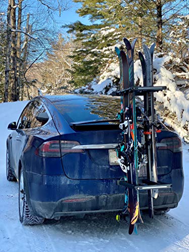 5 BUZZRACK+Ski+Rack+Mounted+Snowboard