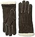 Isotoner Women's Sherpasoft Pigsplit Glove with Moccasin Stitch
