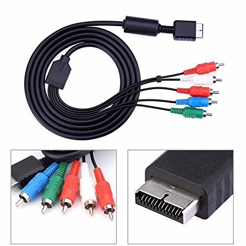 image for TraderPlus 2 Pack High Resolution HDTV Component RCA AV Audio Video Ca