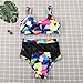 Sexy Women Two Pieces Lace Up Bandage Bikini Swimsuit Set High, A, Size Large