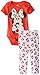 Disney Baby Girls Minnie Mouse Bodysuit and Pant Set, Red, 9 Months