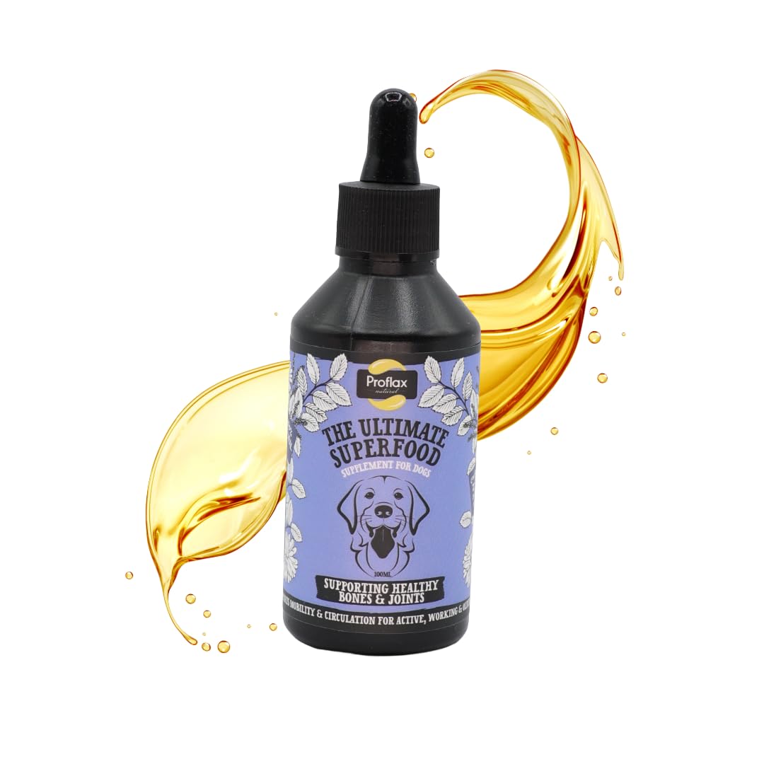 Proflax Joint Support for Dogs | Bone & Joint Mobility Supplement | Natural Support for Stiffness, Flexibility & Movement - 100ml