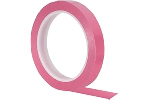 PATIKIL 5/8" Whiteboard Tape, Thin Dry Erase Tape for Graphic Chart Marking DIY Art, Pink