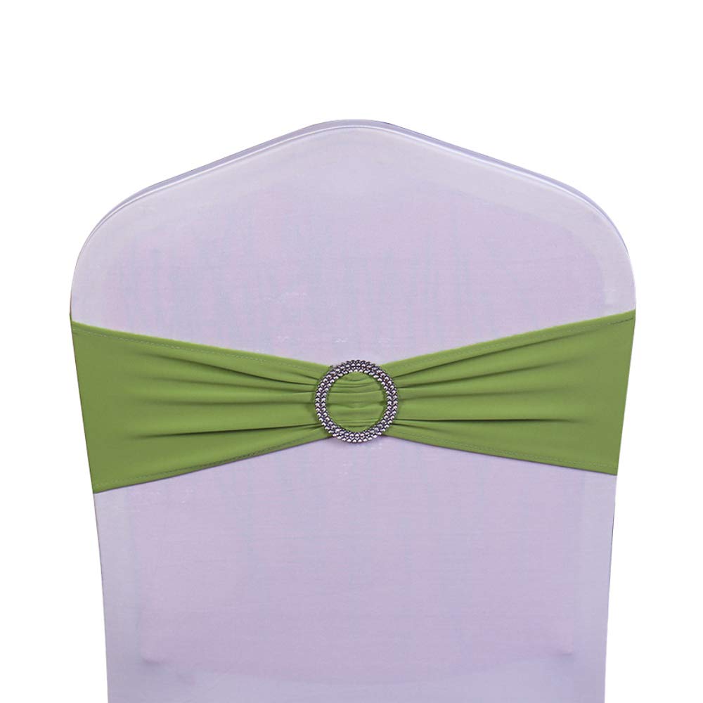 Amazoncom WENSINL Pack Of 50 Spandex Chair Sashes Bows Elastic