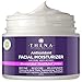 Thena Natural Wellness Organic Face Cream With Hyaluronic Acid Vitamin C Shea Rosehip Aloe, Moisturizing Night Creme For Dry And Sensitive Skin, Natural Anti aging Restorative Facial Moisturizer, 2oz