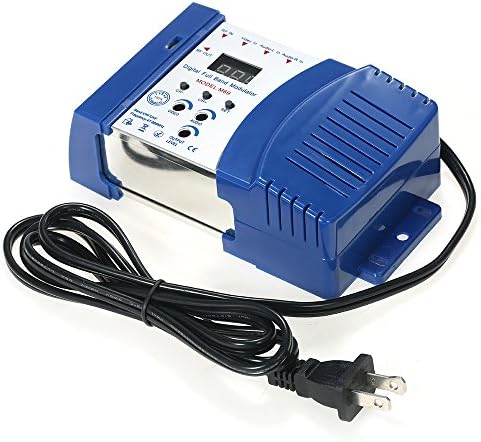 Roeam Blue Compact RF Modulator, Audio Video TV Converter RHF UHF Signal Amplifier – AC 120V