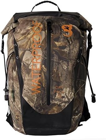 geckobrands Waterproof 30L Dry Bag Backpack