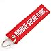 Rotary13B1 Remove Before Flight Key Chain - Red/White 1pc primary