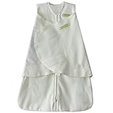 HALO SleepSack 100% Cotton Swaddle, Sage Pin Dot, Newborn