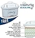 WAMERY Alkaline Water Pitcher 1.5 Liters, 6 Cup, Enhanced 2020 Slim Model, Free Filter Included, Improves pH, Removes Lead, Chlorine, Copper and more. Natural Solution for Acid Reflux and Dehydration