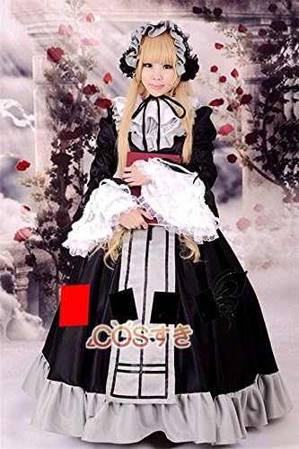 Amazon Gosick ゴシック ヴィクトリカ ド ブロワ 風 コスプレ衣装 Cosplay衣装 アニメ ハロウィン コスチューム イベント パーティー メイド服 仮装 コスプレ 仮装 通販