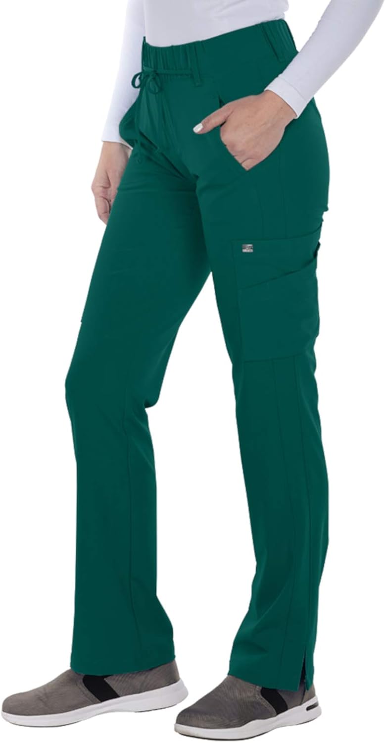 Grey's Anatomy Signature Olivia Pant for Women– Super-Soft Medical Scrub Pant: Clothing