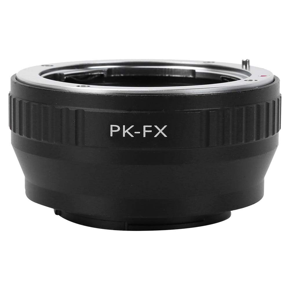 Tangxi PK-FX Camera Lens, Manual Focus Metal Lens Mount Adapter Ring for Pentax PK Lens to for FUJIFILM FX X-Pro1 X-E1 Camera