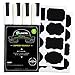 4-Pack LINKYO White Liquid Chalk Marker Pens (includes 16 Erasable Chalkboard Labels)