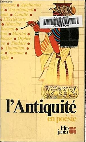 couverture de : L'antiquit&eacute; en po&eacute;sie