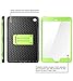 iPad Mini 4 Case, Heave Duty i-Blason Apple iPad Mini 4 2015 Armorbox Dual Layer Hybrid Full-Body Protective Kickstand Case with Front Cover/Screen Protector/Bumpers (Green)