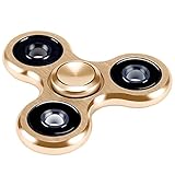 Fidget Spinner,Viyaabang Hand Spinner ,Tri-Spinner Fidget Toys for Adult and Kids -Perfect for ADD,ADHD,and Anxiety.ï¼ˆGoldenï¼‰