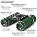 ATHENA FUTURES Aluminum Grade Binoculars for Kids, Girls & Boys, Easter Basket Stuffers, Toddler Binoculars for Camping & Bird Watching, Easter Gifts, Boys Outdoor Toys with Book, Compass & Whistle