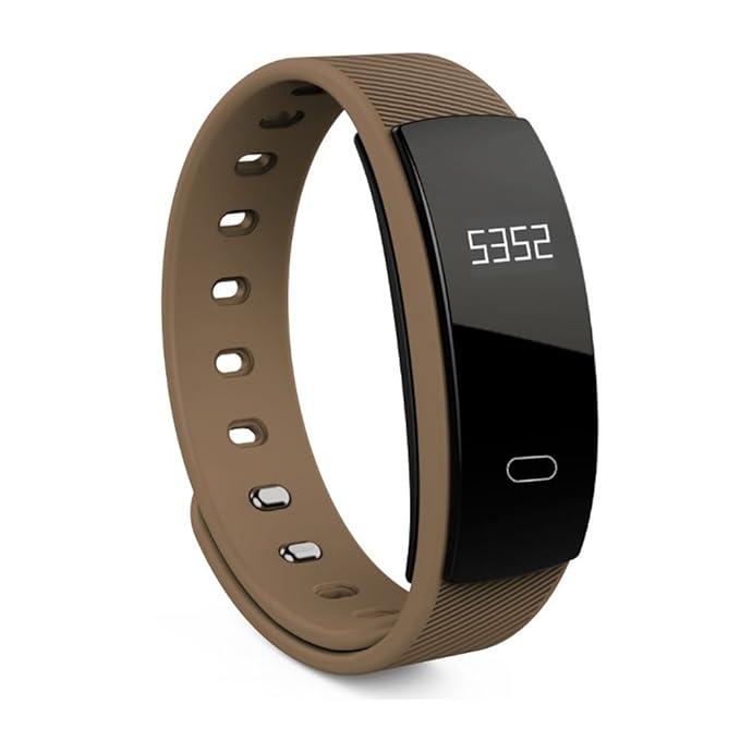 Fitness Armbanduhr, Schmal Wasserdicht Fitness Tracker mit Herzfrequenz