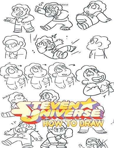 How to draw Steven Universe: Sketchbook for Kids and How to Draw Steven Universe, Step by Step Guide to Drawing Steven Universe
