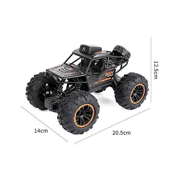 Weaston Mit Kameramodell Fernbedienung Auto 4WD Offroad-RC-Fahrzeug Bigfoot Monster Climbing Car 2.4G RC-Auto mit… – Bild 8