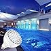 Bonbo 120V 50W LED Pool Light Bulb 6000k White Light Daylight LED Swimming Pool Light Bulb E26 Base 300-600W Traditional Bulb Replacement for Most Pentair Hayward Light Fixture