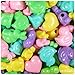 BeadTin Spring Mix Opaque Funshine Assortment Plastic Pony Beads (2oz)