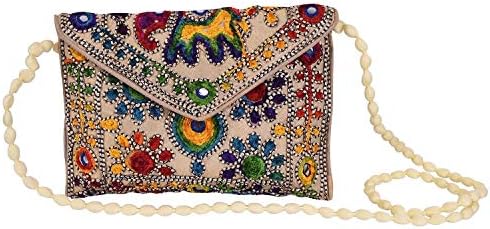 Suvasana Indian Handicraft Rajasthani Jaipur Bohemian art Sling Bag ||Bohemian Style || Hippie Handbags||Shoulder bags