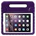 New iPad 9.7 Case 2018 / 2017, i-Blason New Apple iPad 9.7 inch 2017 / 2018 Case for Kids ArmorBox Kido Series Lightweight Super Protective Convertible Stand Cover (Purple)