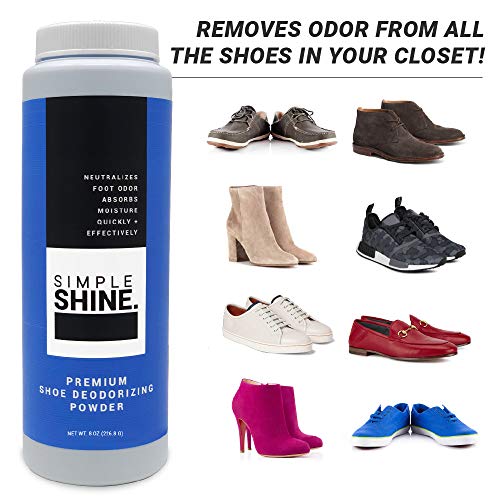 NEW Premium Shoe Deodorizer Powder Foot Powder Shoe Odor Eliminator Large 8 oz Fresh Smell - Thumbnail 4