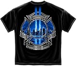 Firefighter T-Shirt Tribute High Honor Firefighter Black