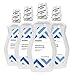 Amazon Brand - Solimo Whitening Mouthwash, Clean Mint, Alcohol Free, 32 Fluid Ounce (Pack of 4)