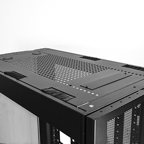StarTech.com Server Rack Cabinet - 25U Rack - 37" Deep Enclosure - Server Cabinet - Computer Cabinet - Network Cabinet - Network Enclosure
