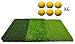 TrueBirdie Golf Chipping Mat with 6 Foam Practice Balls