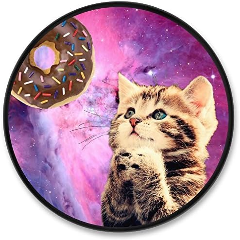 Uangdao Universal Smartphone Holder, Expanding Grip Cell Phone Tablet Device Stand Mount-Cat
