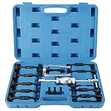 8MILEAKE Blind Inner Bearing Puller Hole Remover Extractor Set Slide Hammer Tool Kit
