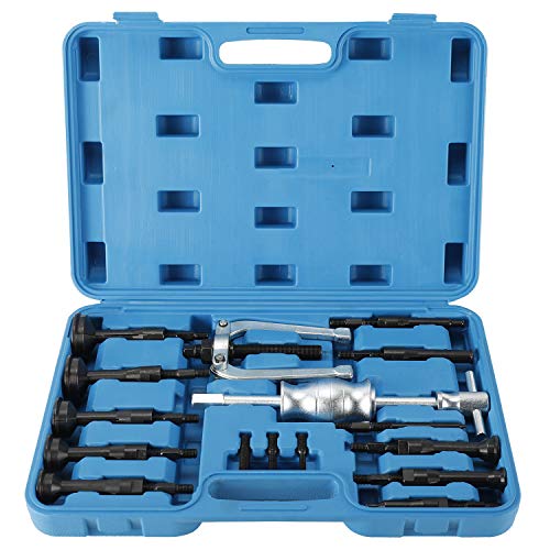 8MILEAKE Blind Inner Bearing Puller Hole Remover Extractor Set Slide Hammer Tool Kit