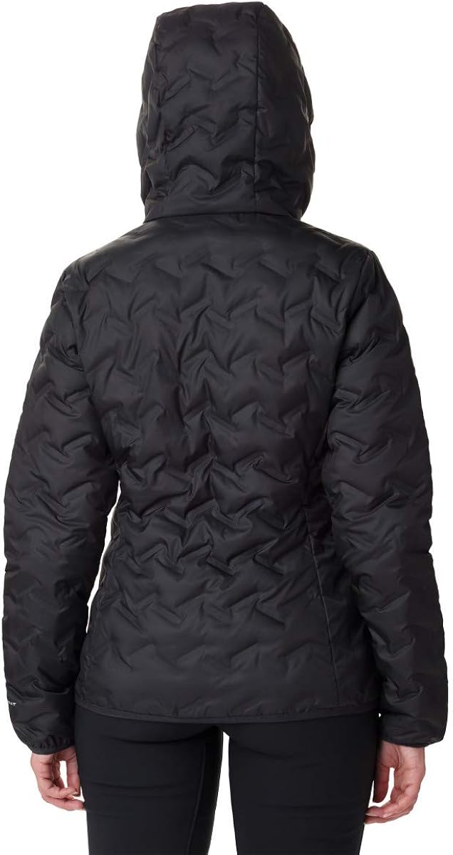 columbia delta ridge down hooded jacket womens
