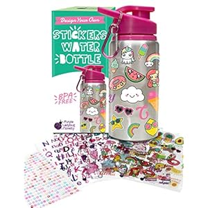 Comprar Botella Agua Infantil sin BPA - Pegatinas para personalizar - Tienda Online - Envíos Baratos o Gratis.