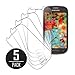 eTECH Collection 5 Pack of Crystal Clear Screen Protectors for Samsung Galaxy Light T399 -- Shipping from USA