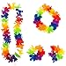 Tigerdoe Luau Party – 5 Pc Set - Luau Costume - Hawaiian Costume - Hula accessories - Tropical Costumes - Leis Costume
