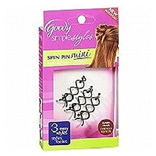 Goody Simple Styles Spin Pin Mini, 3 Each - 2pc
