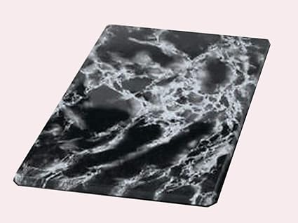 White Marble Burner Covers Set of 2 