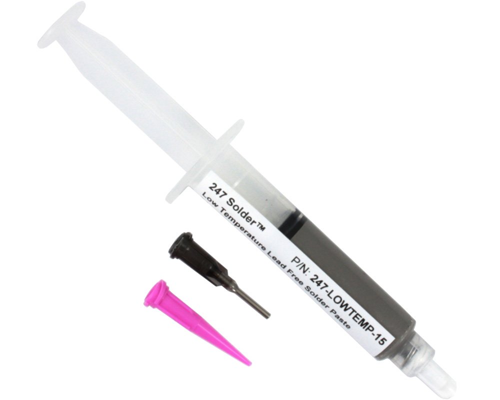 Temperature Melting Point Eutectic Solder Paste 15, Grams No Clean Lead