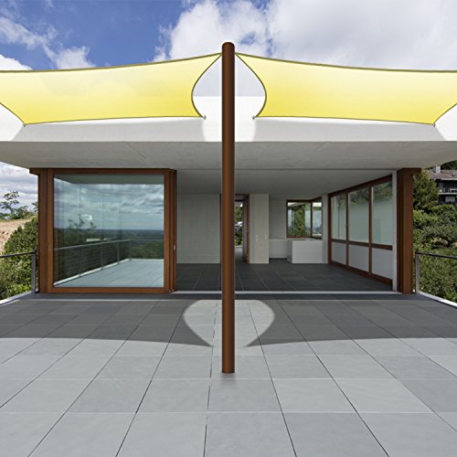 Coarbor Waterproof 20 X24 Sun Shade Sail Canopy Customized