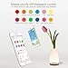 Morpilot Bluetooth Smart Cordless Vase lamp LED Night Light,Indoor/Outdoor Light-Portable Moving Table Lamp for Kids Room,Hallway(Round Shape)