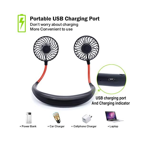 Personal-Fan-Neck-Fan-Portable-USB-Fans-with-Three-Levels-of-Wind-USB-Rechargeable-2000mAh-Battery-Red-and-Blue-LED-Lights-Private-Fan-are-Suitable-for-Indoor-and-Outdoor-Activities Personal Fan, Neck Fan Portable USB Fans with Three Levels of Wind USB Rechargeable 2000mAh Battery, Red and Blue LED…